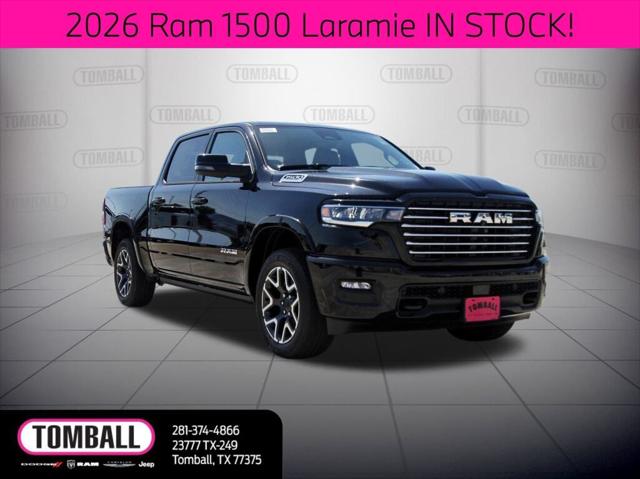 2026 RAM Ram 1500 RAM 1500 LARAMIE CREW CAB 4X4 57 BOX