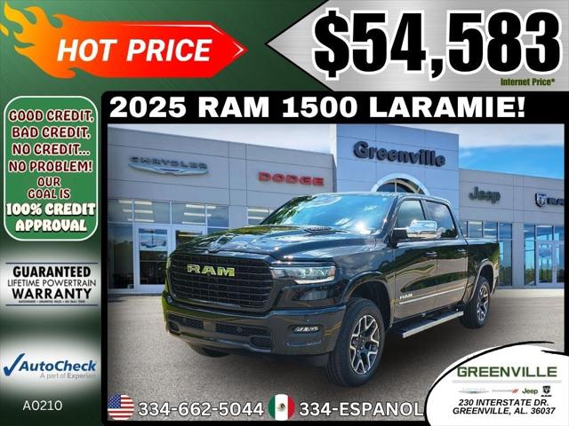 2025 RAM 1500 Laramie Crew Cab 4x4 57 Box