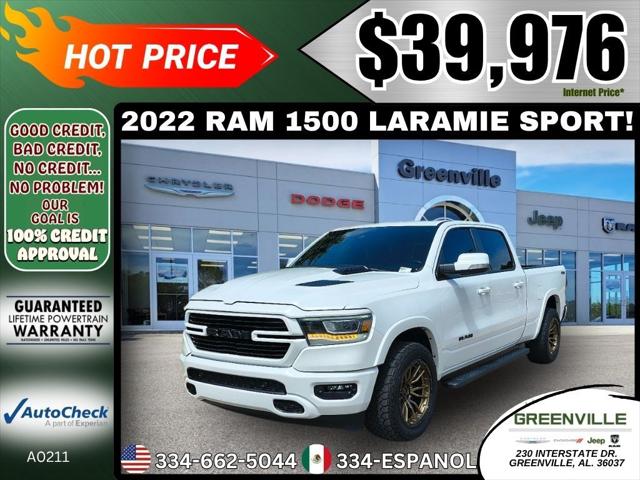 2022 RAM 1500 Laramie Crew Cab 4x4 64 Box