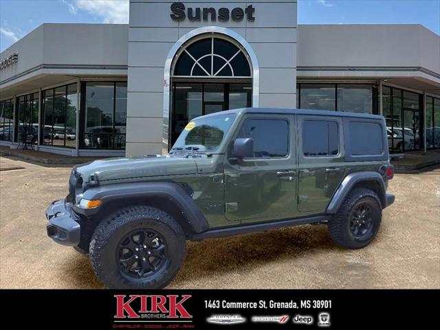 2022 Jeep Wrangler Unlimited Willys Sport 4x4 2022 Jeep Wrangler Unlimited Willys Sport 4x4