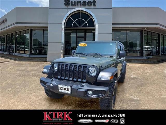 2022 Jeep Wrangler Unlimited Willys Sport 4x4 2022 Jeep Wrangler Unlimited Willys Sport 4x4