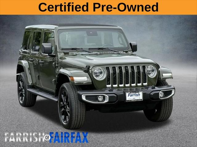 2021 Jeep Wrangler 4xe Unlimited Sahara 4x4