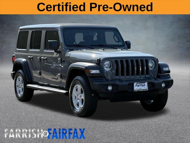 2021 Jeep Wrangler Unlimited Sport S 4x4