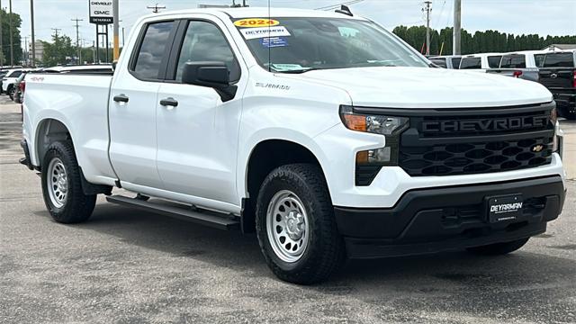 2024 Chevrolet Silverado 1500 4WD Double Cab Standard Bed WT