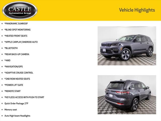 2023 Jeep Grand Cherokee 4xe 4xe