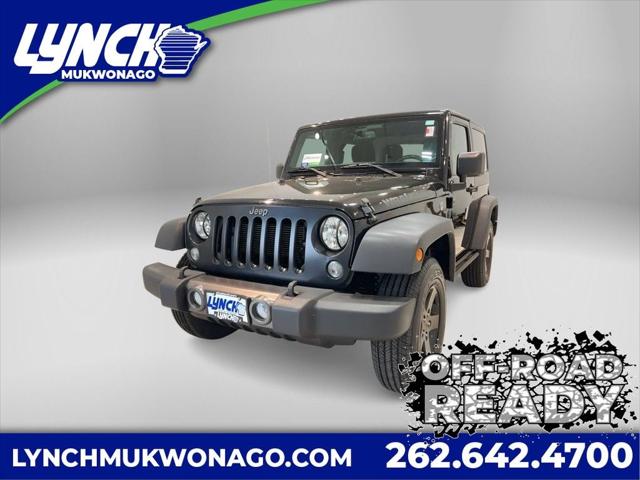2016 Jeep Wrangler Black Bear