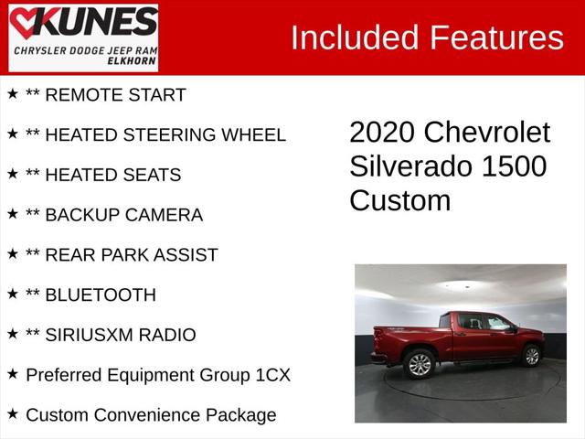 2020 Chevrolet Silverado 1500 4WD Crew Cab Short Bed Custom