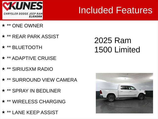 2025 RAM 1500 Limited Crew Cab 4x4 57 Box