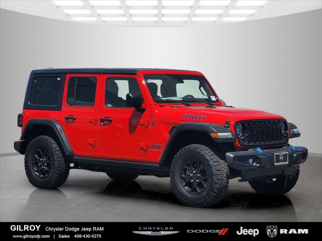 2024 Jeep Wrangler 4xe WRANGLER 4-DOOR WILLYS 4xe
