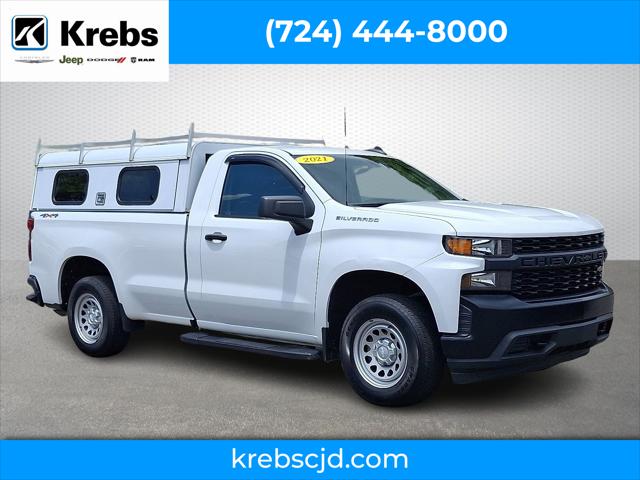2021 Chevrolet Silverado 1500 4WD Regular Cab Long Bed WT