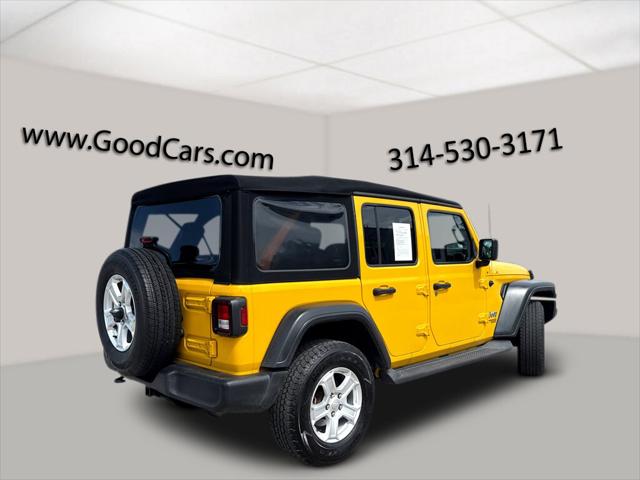 2019 Jeep Wrangler Unlimited Sport S 4x4