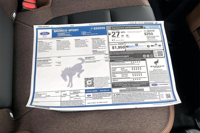 New 2025 Ford Bronco Sport For Sale in Millington, TN