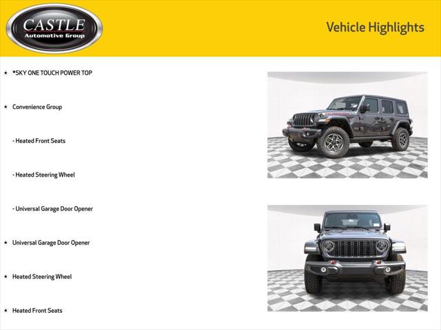 2025 Jeep Wrangler WRANGLER 4-DOOR RUBICON