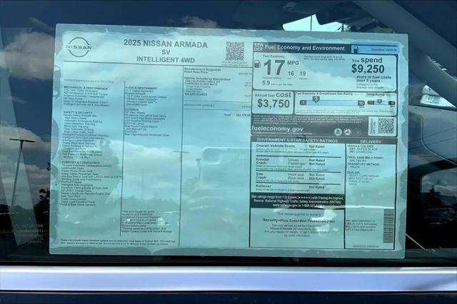 2025 Nissan Armada SV 4WD