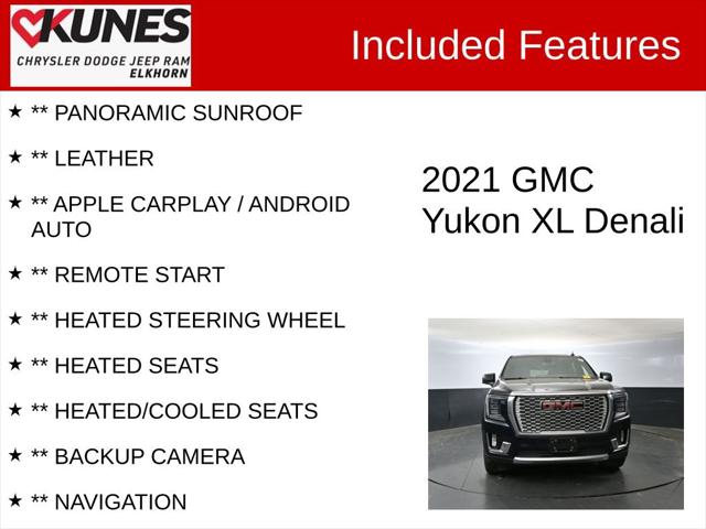 2021 GMC Yukon XL 4WD Denali