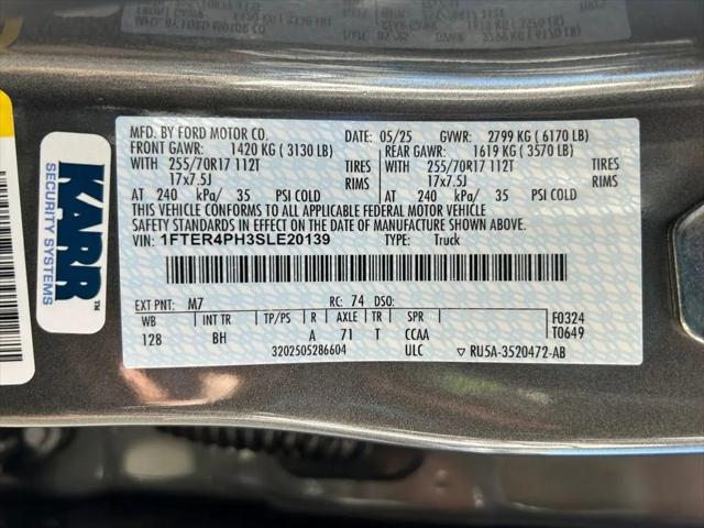 2025 Ford Ranger XL