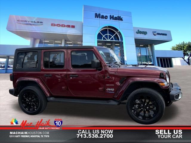 2022 Jeep Wrangler 4xe Unlimited Sahara 4x4