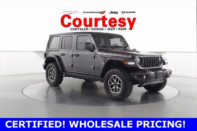 2024 Jeep Wrangler 4-Door Rubicon 4x4 2024 Jeep Wrangler 4-Door Rubicon 4x4