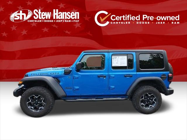 2022 Jeep Wrangler 4xe Unlimited Rubicon 4x4