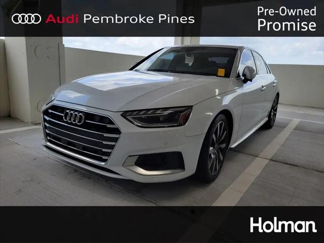 2020 Audi A4 Premium Plus 40 TFSI Front-Wheel Drive S tronic for sale in Pembroke Pines, FL