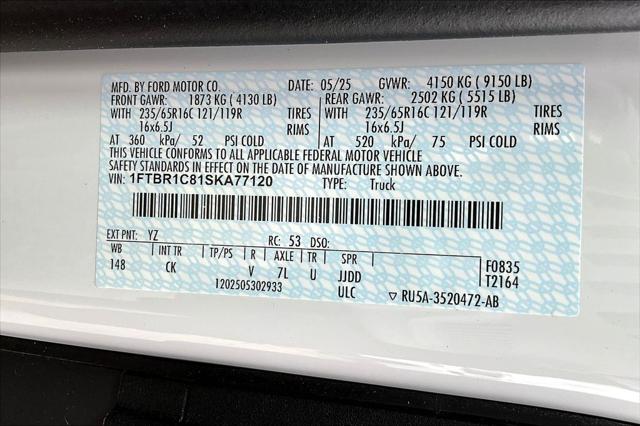 2025 Ford Transit Cargo Van Base