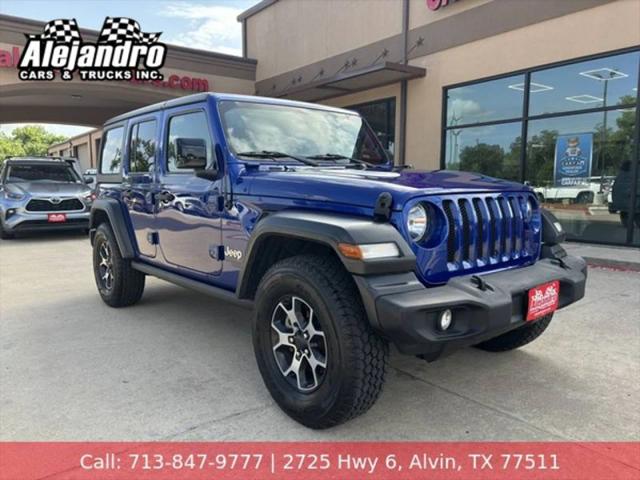2019 Jeep Wrangler Unlimited Sport S 4x4 for sale in Houston, TX
