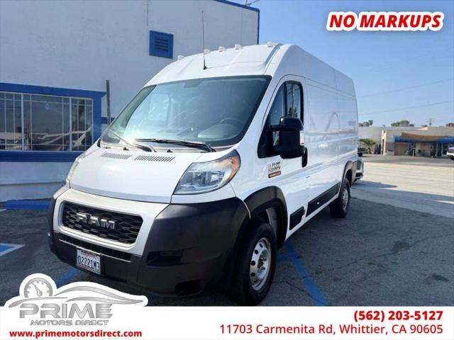 2019 Ram ProMaster 2500 Cargo Van High Roof 136" WB for sale in Whittier, CA