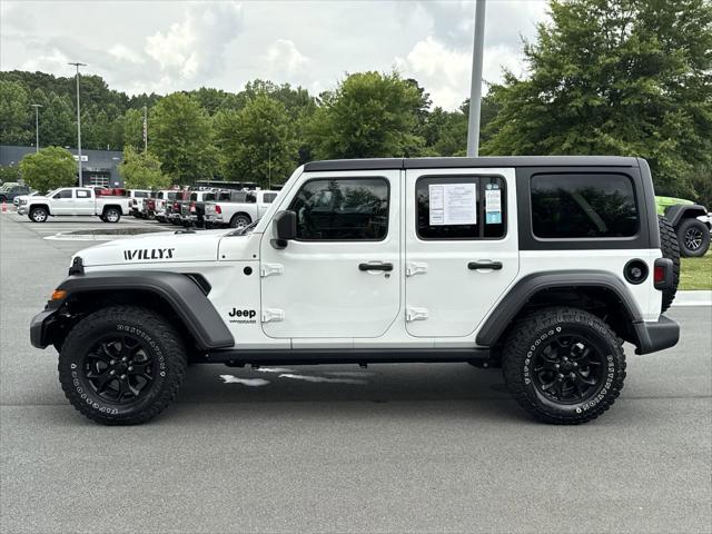 2022 Jeep Wrangler Unlimited Willys 4x4