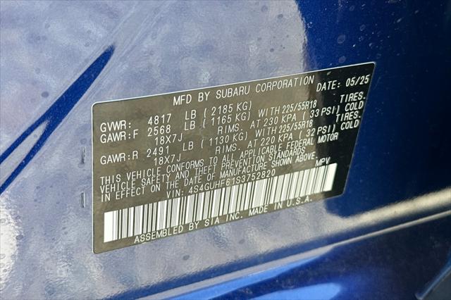 2025 Subaru Crosstrek Sport