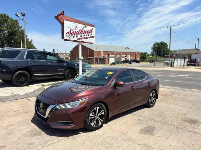 2020 Nissan Sentra SV Xtronic CVT for sale in OKLAHOMA CITY, OK