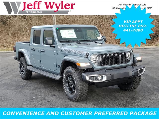 2025 Jeep Gladiator GLADIATOR HIGH TIDE 4X4 2025 Jeep Gladiator GLADIATOR HIGH TIDE 4X4