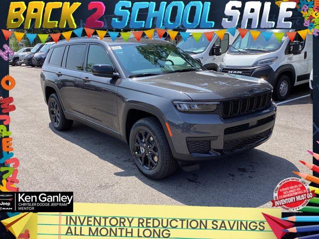 2025 Jeep Grand Cherokee GRAND CHEROKEE L ALTITUDE X 4X4 2025 Jeep Grand Cherokee GRAND CHEROKEE L ALTITUDE X 4X4