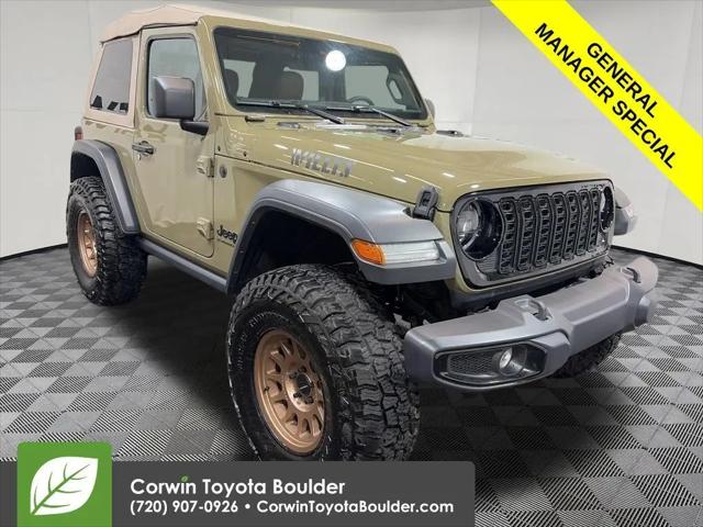 2025 Jeep Wrangler 2-Door Willys 4x4 for sale in Boulder, CO