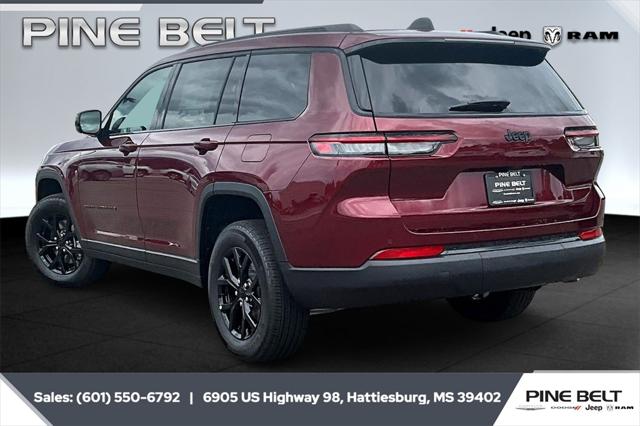 2025 Jeep Grand Cherokee GRAND CHEROKEE L ALTITUDE X 4X2 2025 Jeep Grand Cherokee GRAND CHEROKEE L ALTITUDE X 4X2