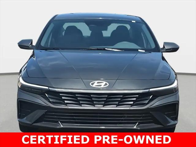2025 Hyundai Elantra Hybrid Blue
