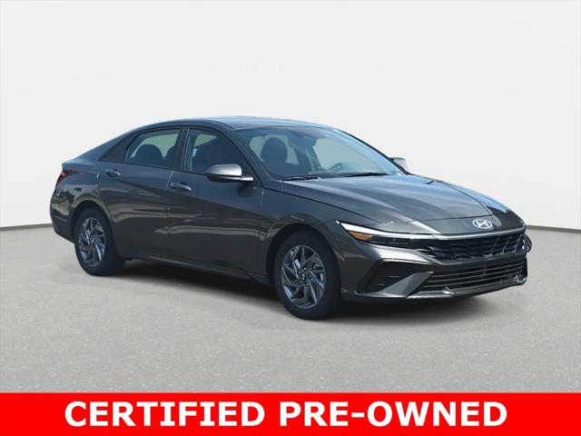 2025 Hyundai Elantra Hybrid Blue