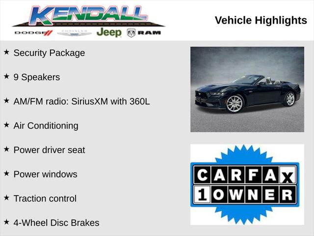 2024 Ford Mustang GT Premium Convertible