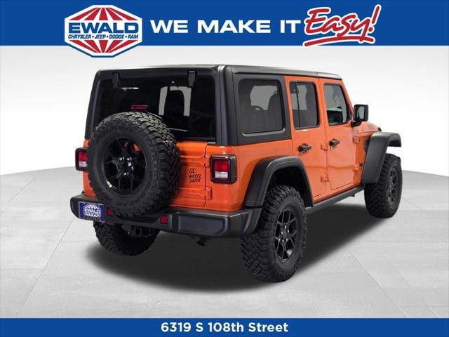 2025 Jeep Wrangler WRANGLER 4-DOOR WILLYS