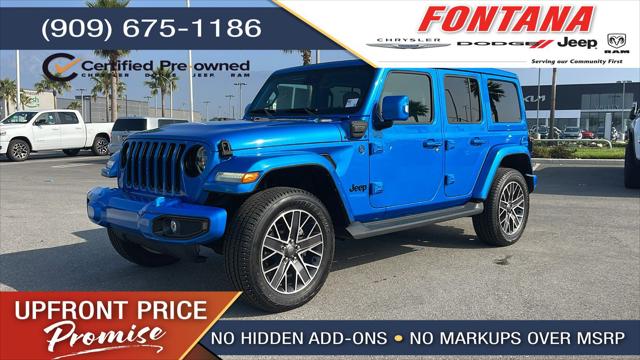 2022 Jeep Wrangler 4xe Unlimited High Altitude 4x4