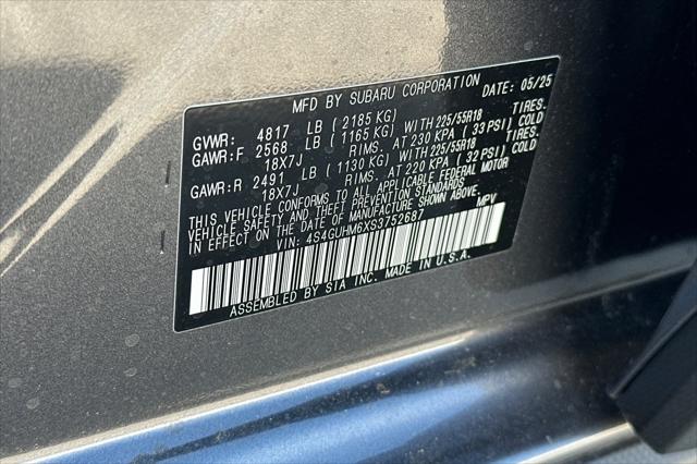 2025 Subaru Crosstrek Limited
