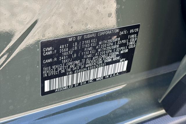 2025 Subaru Crosstrek Limited