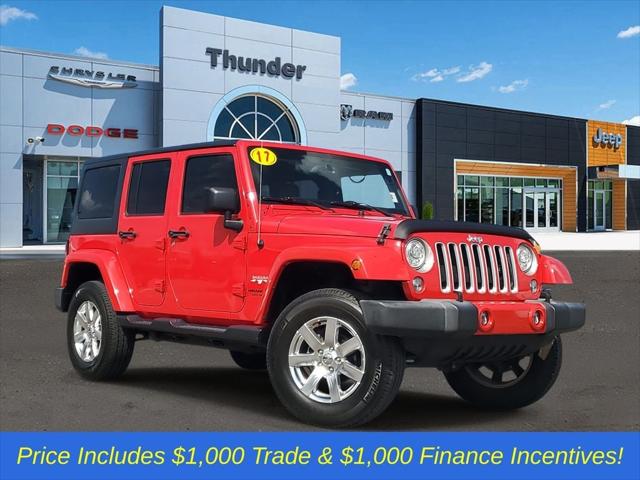 2017 Jeep Wrangler Unlimited Sahara 4x4