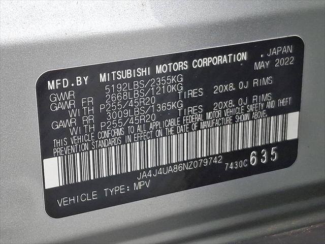 2022 Mitsubishi Outlander SE 2.5 S-AWC