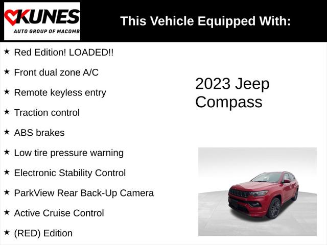 2023 Jeep Compass (RED) Edition 4x4