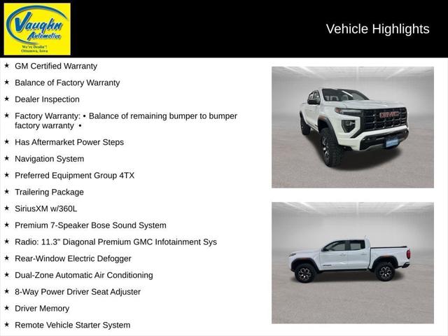 2023 GMC Canyon 4WD Crew Cab Short Box AT4X