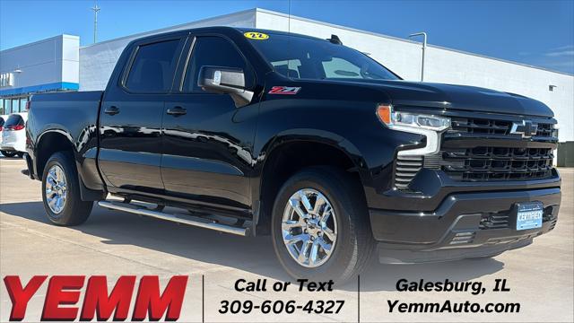 2022 Chevrolet Silverado 1500 4WD Crew Cab Short Bed RST