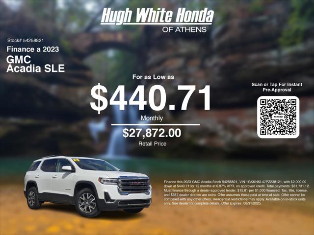 2023 GMC Acadia FWD SLE