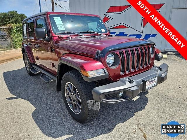 2021 Jeep Wrangler Unlimited 80th Anniversary 4x4