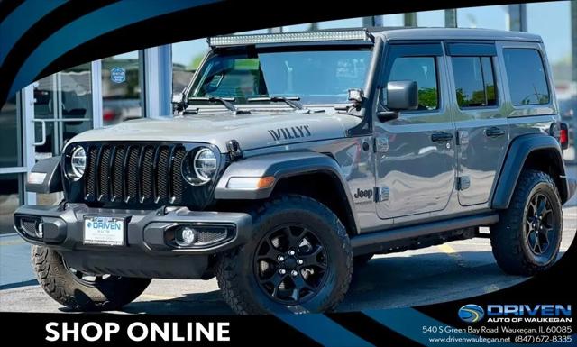 2021 Jeep Wrangler Willys 4x4 for sale in Waukegan, IL