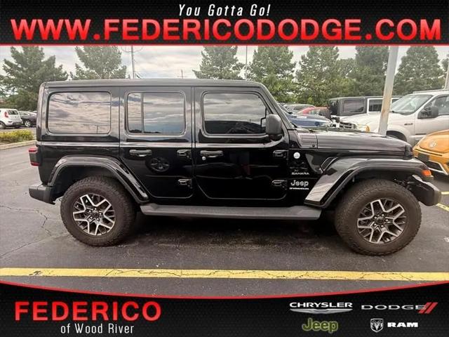 2024 Jeep Wrangler 4-Door Sahara 4x4 for sale in Wood River, IL